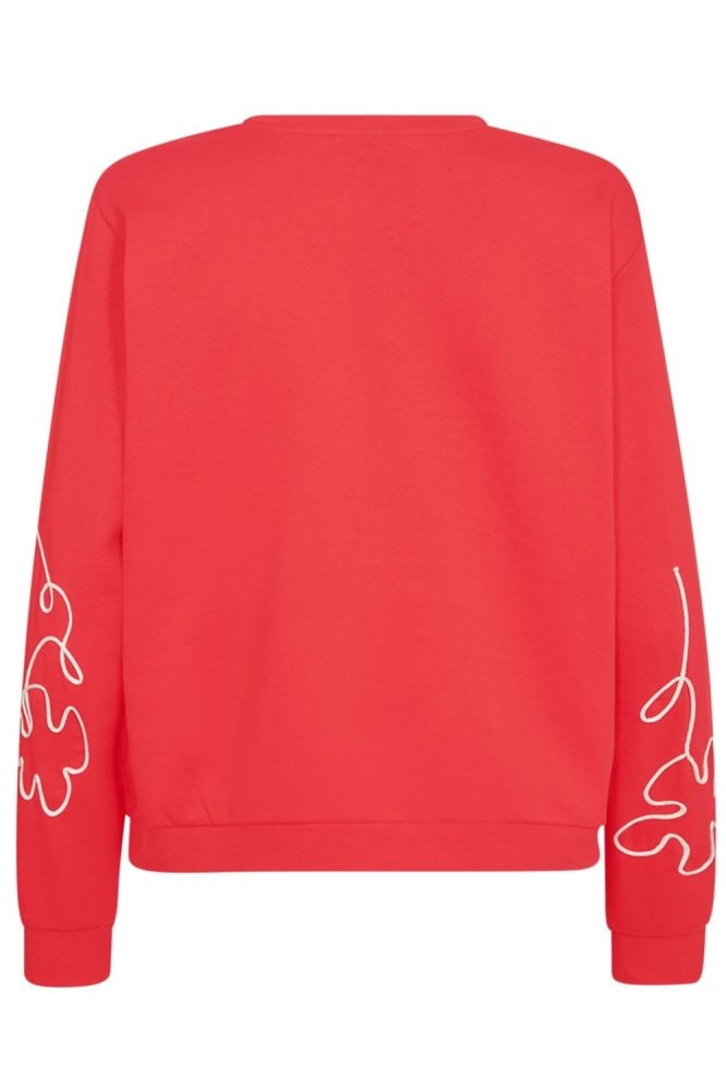 FQNALE PULLOVER 205714 BITTERSWEET W STAR OFF WHITE